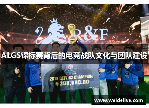 ALGS锦标赛背后的电竞战队文化与团队建设